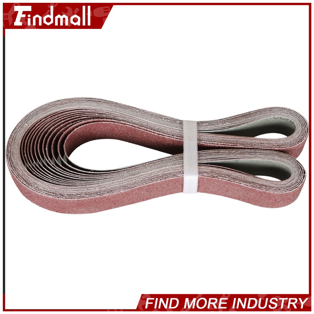 Findmall 12 Pack 1″ x 42″ Sanding Belts 60 80 120 150 240 400 Grits Belt Sander