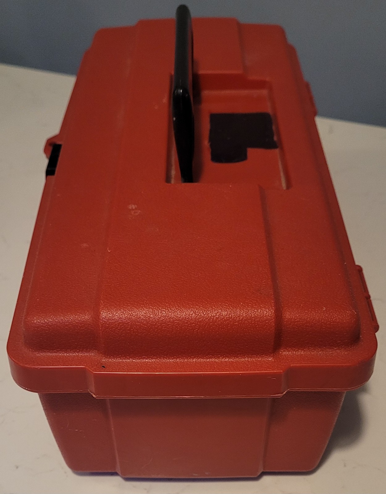 Flambeau 47202 Tool Box Plastic Red 14-1/2 In W X 7-1/2 In D X 5 In H