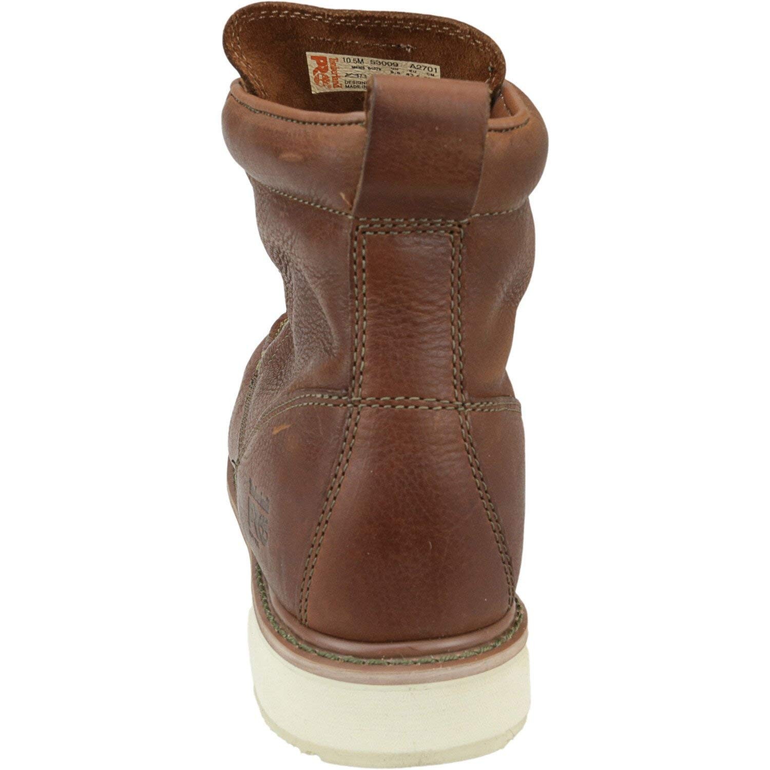 Timberland PRO Unisex Adult Pro Wedge 6 Inch Soft Toe Work Boots 14 Brown