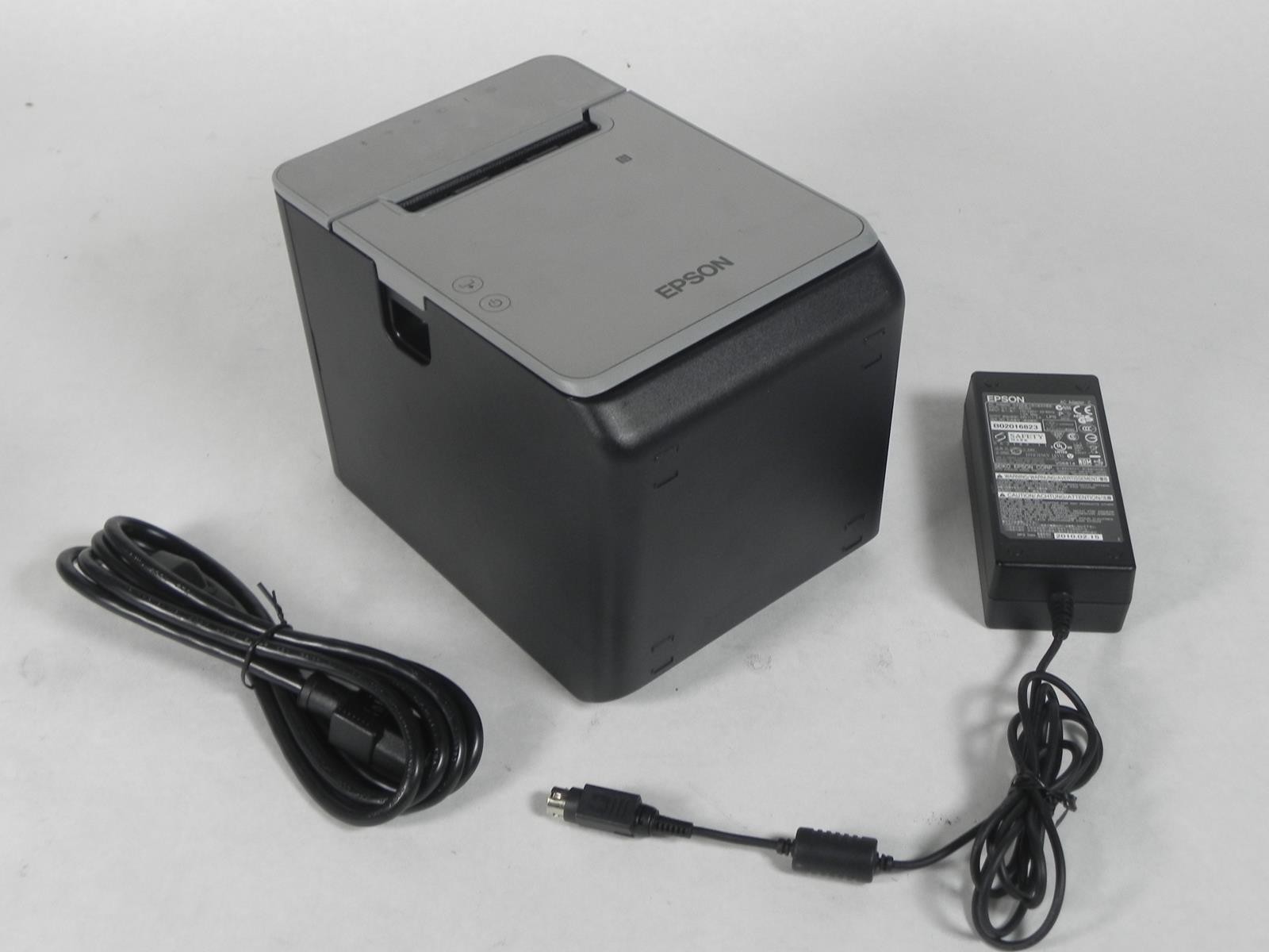 Epson TM-L100 M378A Linerless Sticky Label Printer USB Ethernet Serial LOW USAGE