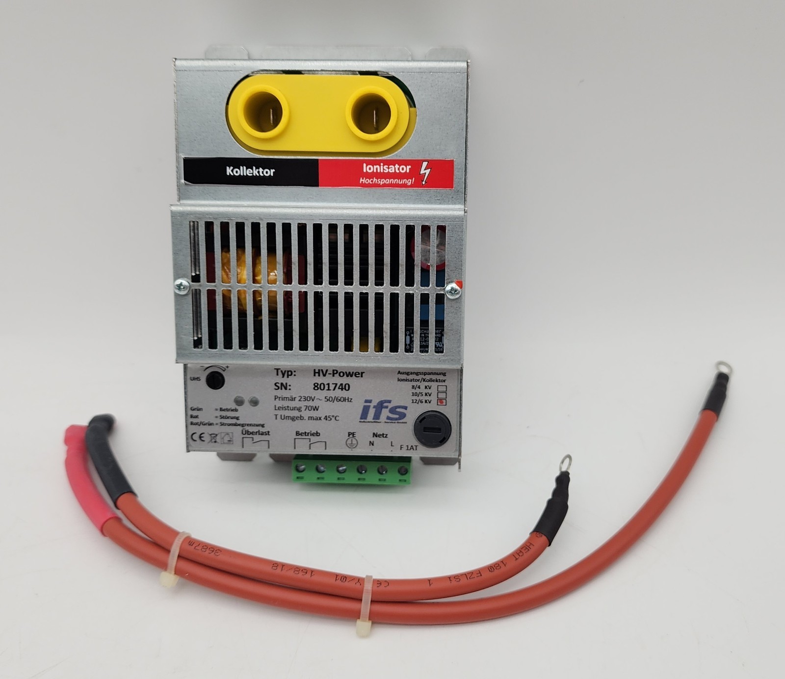 IFS IFEZ245 HV-POWER (12/6 Kv) Electrostatic High Voltage Ionizer Module *NDA*