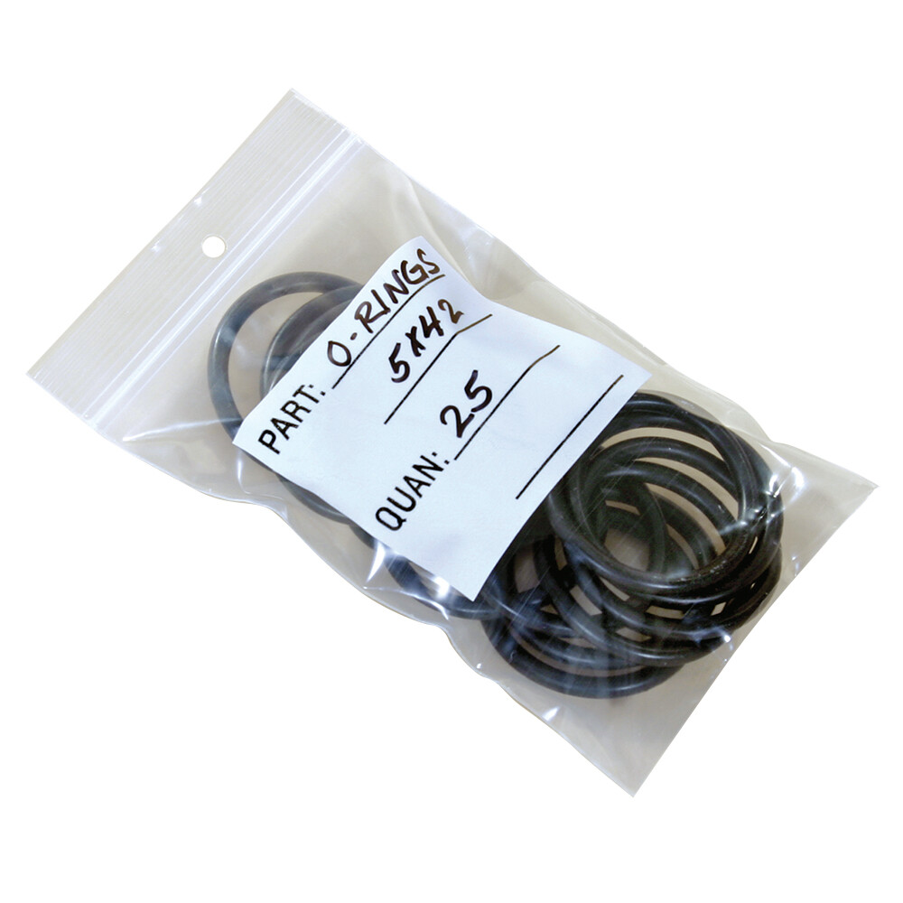 9″x 12″ PARTS BAGS ZIP SEAL HEAVY 4MIL PLASTIC TOP LOCK HANG HOLE WHITE BLOCK