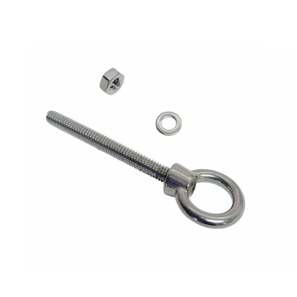 Marine T316 Stainless Steel 5/16″ x 2-5/16″ Shoulder Eye Bolt 800 Lbs WLL