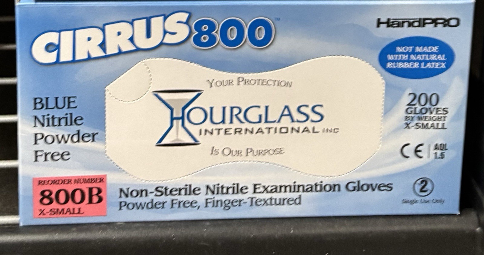 NITRILE GLOVES X-SMALL