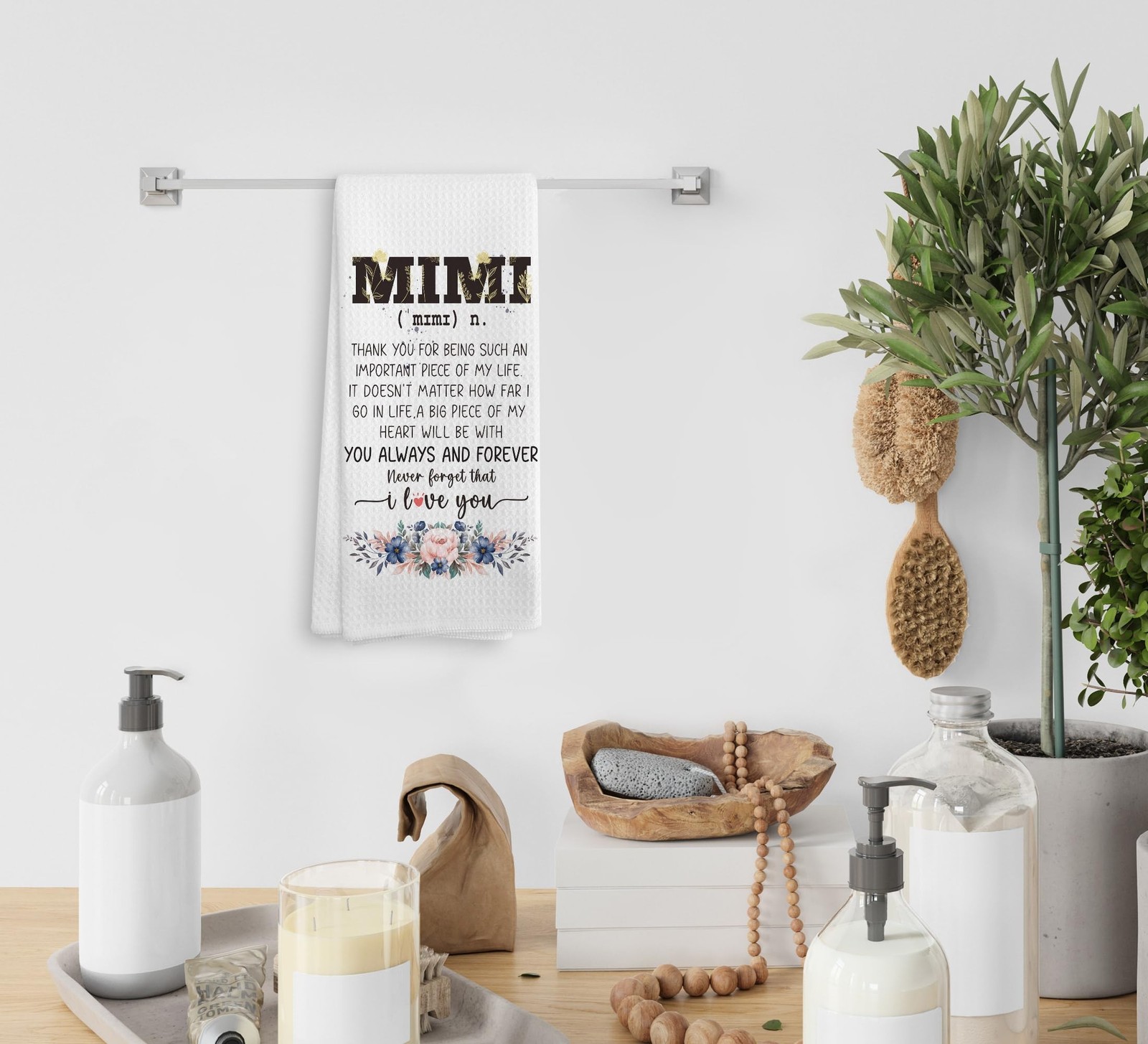 Mimi Kitchen Towels and Dishcloths, Mimi Gifts, Mimi Gifts for Grandma, Gifts…