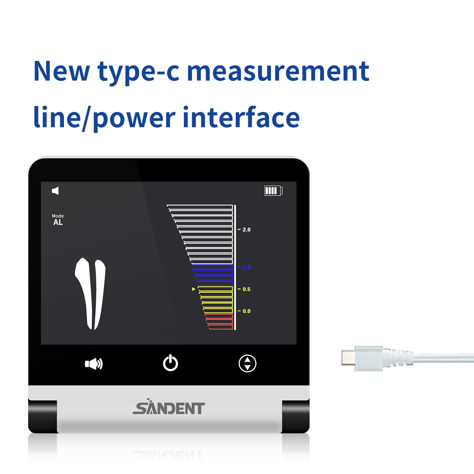 Woodpecker Style Dental Endo Apex Locator Endodontic Root Canal Finder Measure