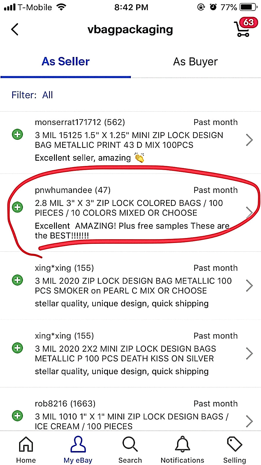 BaggiesSince1987 – 3030 Zip Color Bags 3″X3″ MIX OR CHOOSE 500PCS, READ DETAILS
