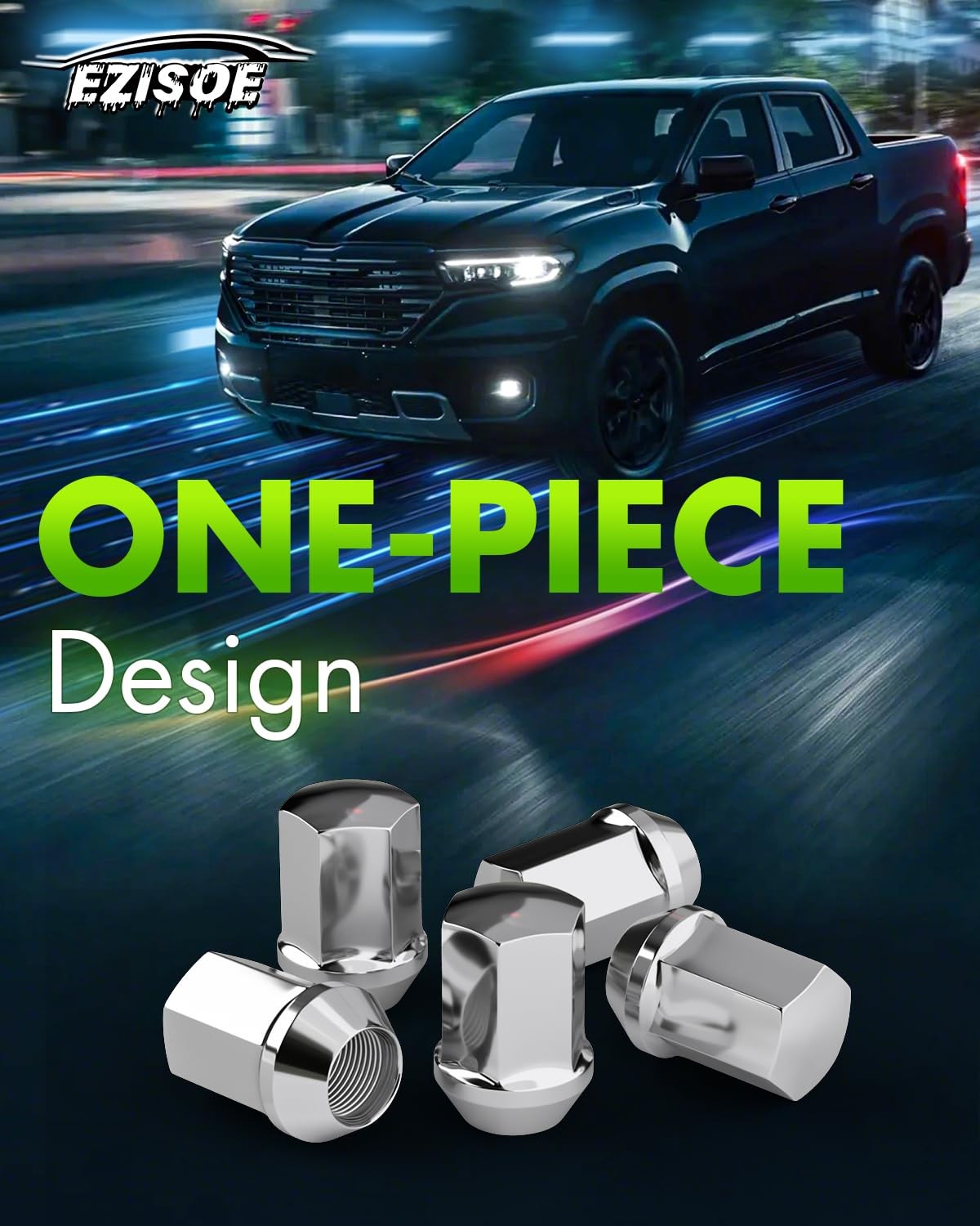 20 PCS M14x1.5 Pitch Studs Wheel Lug Nuts 1.5 inch Height OEM Factory Style Acor