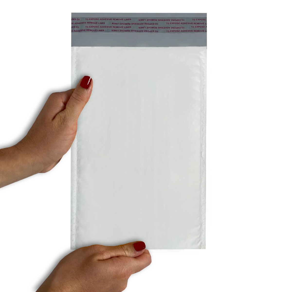 UOFFICE 250 Poly Bubble Mailer Bags 5×10″ – #00 Pouches Envelopes White Self-Sea