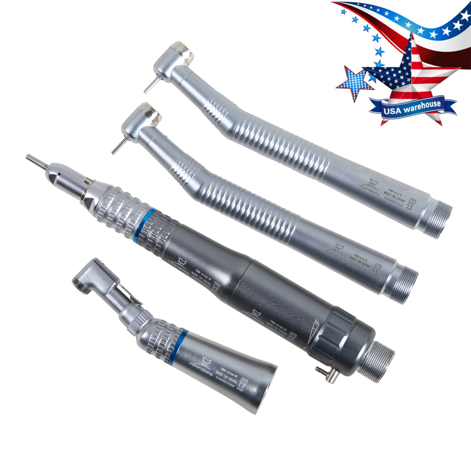NSK Style Dental High & Low Speed Handpiece Kit Air Turbine 2 Hole st