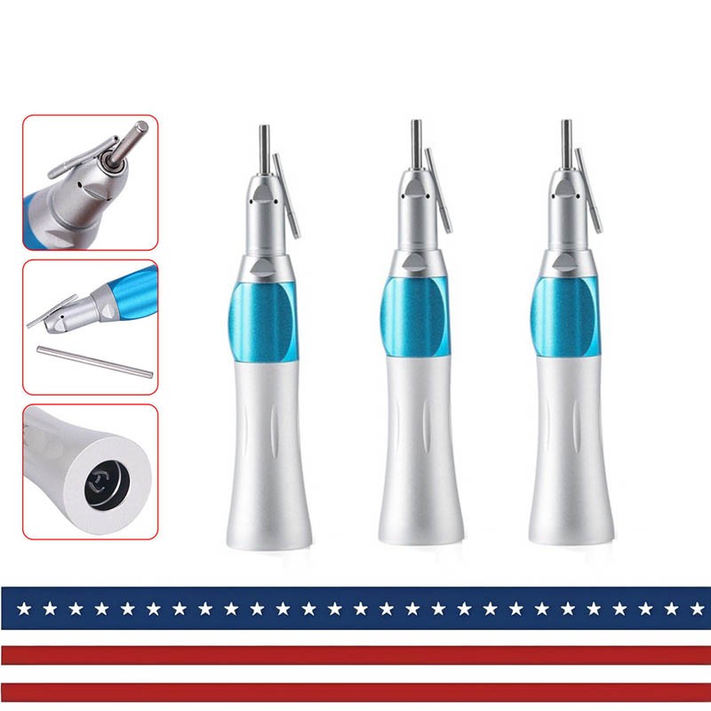 3PCS NSK Style Dental 1:1 Surgical Straight Handpiece External irrigation Pipe