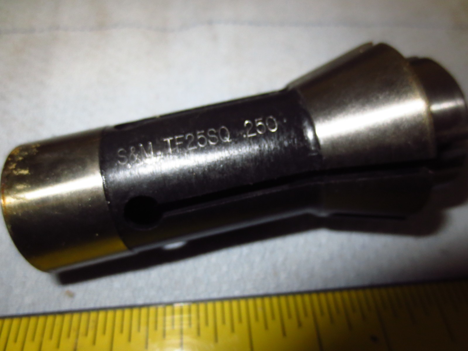 S & M TF25SQ Collet 1/4″ .250 Square Southwick & Meister