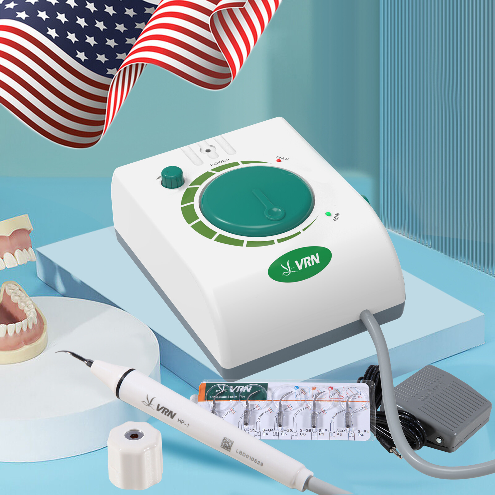 Dental Ultrasonic Piezo Scaler Handpiece / Ultrasonic Air Perio Scaler Handpiece