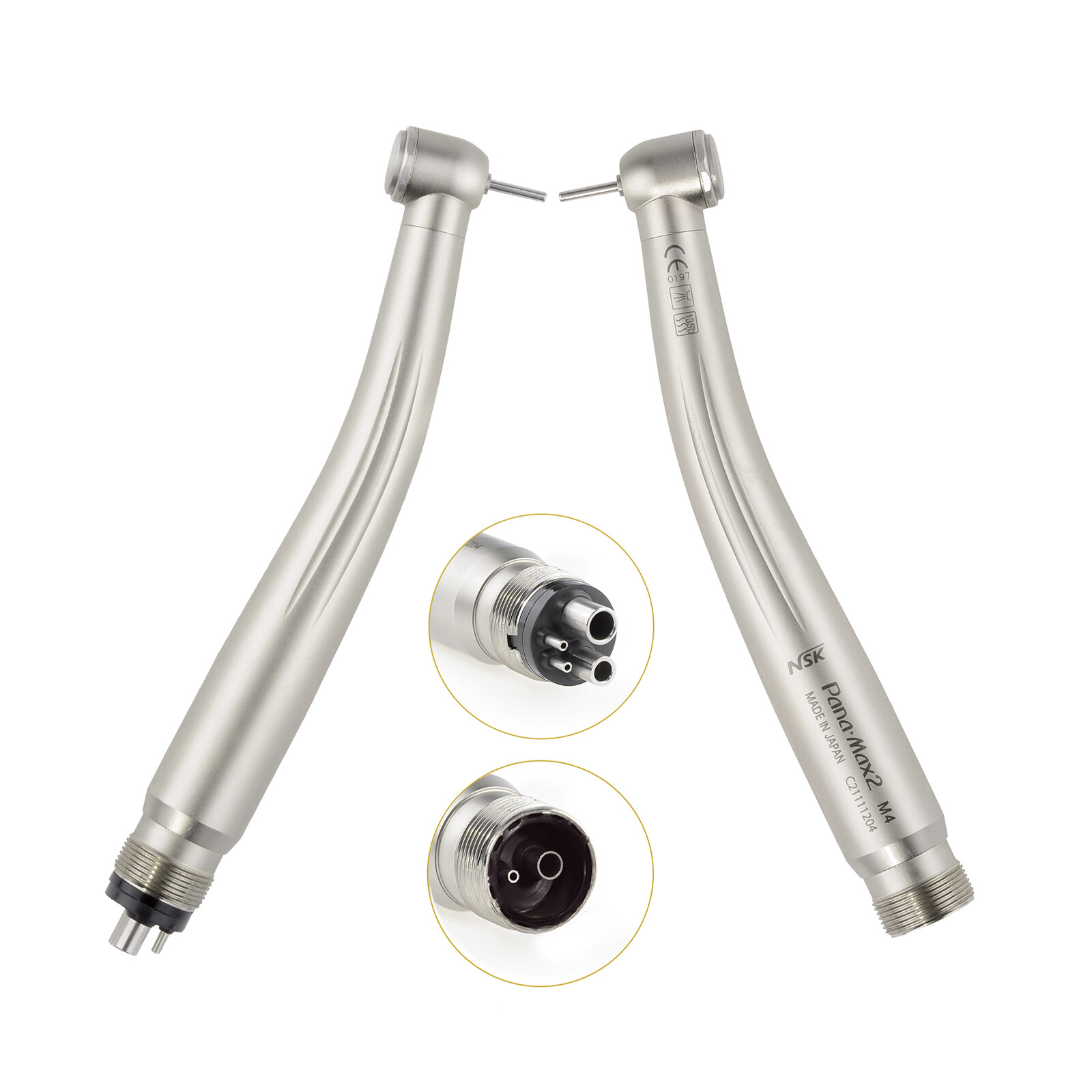 Dental High Speed Handpiece Pana Max2 Single Water Spray Ceramic Bearing B2 / M4
