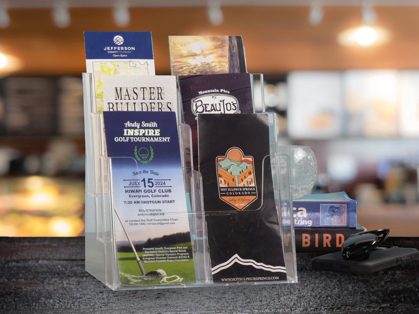 Dazzling Displays Clear Acrylic Brochure 9.6 x 12.1 x 6.4 inches,