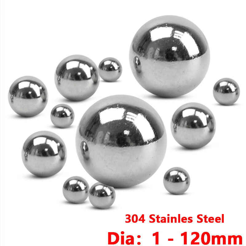 304 Stainless Steel Ball Dia 1mm-125mm High Precision Bearing Balls Smooth Ball