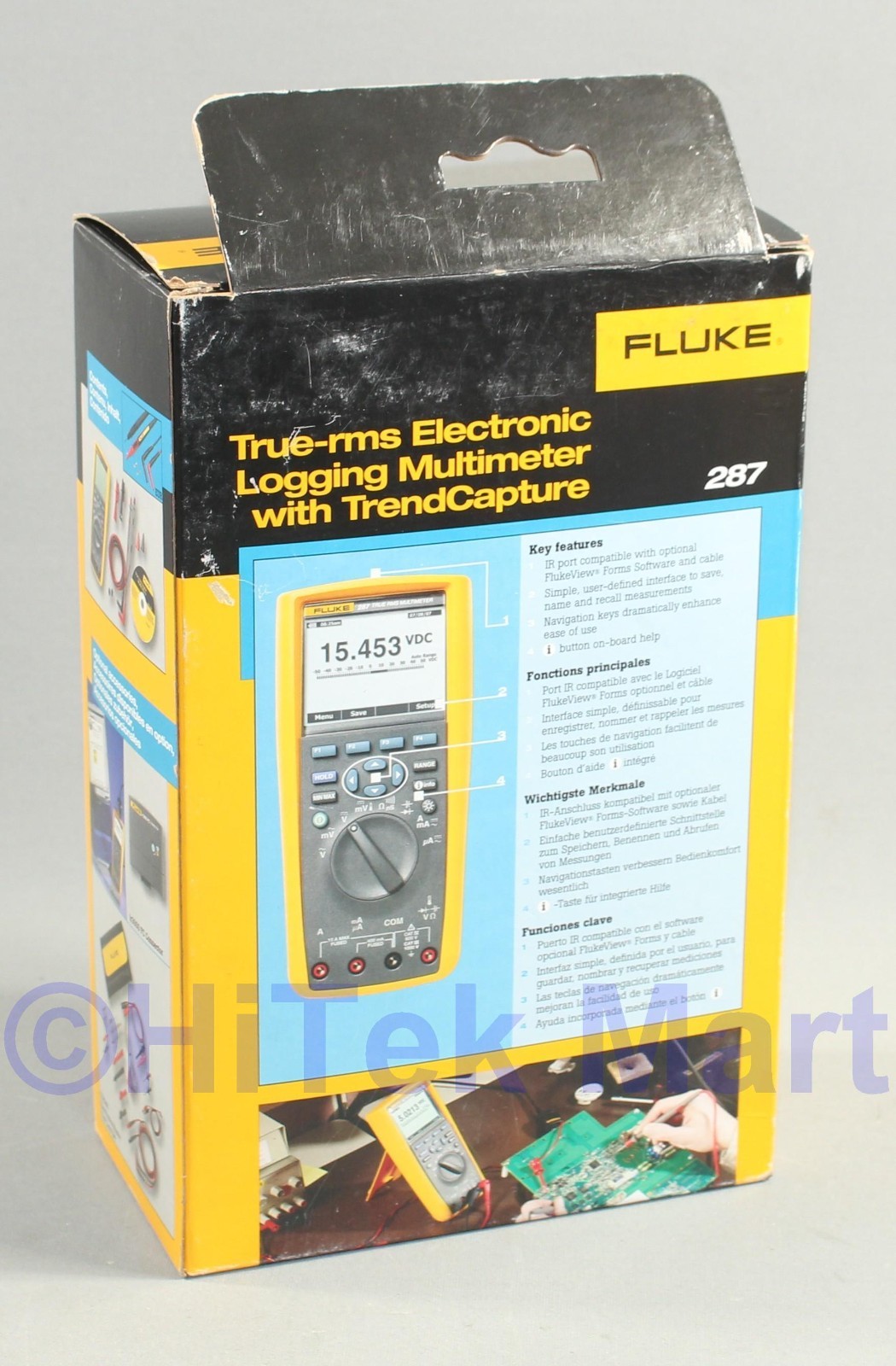 Fluke 287 True RMS Electronics Data Logging Multimeter w TrendCapture New In Box