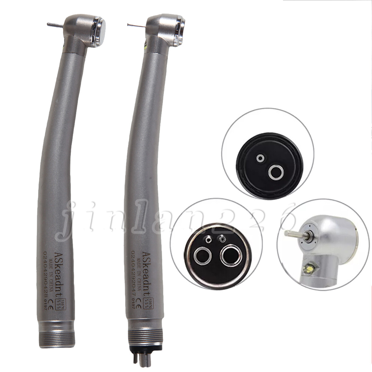 NSK Type Dental PANA MAX High Speed LED Handpieces Internal Triple Spray 2/4H US