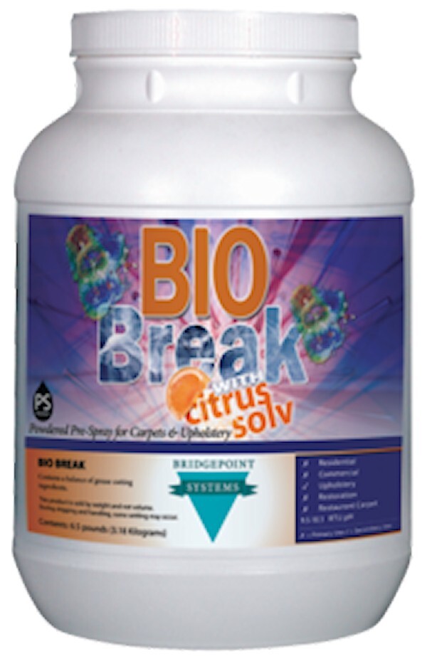 BIO BREAK With Citrus Solv, Powdered Pre-Spray for Carpets & Upholstery 6 lbs.