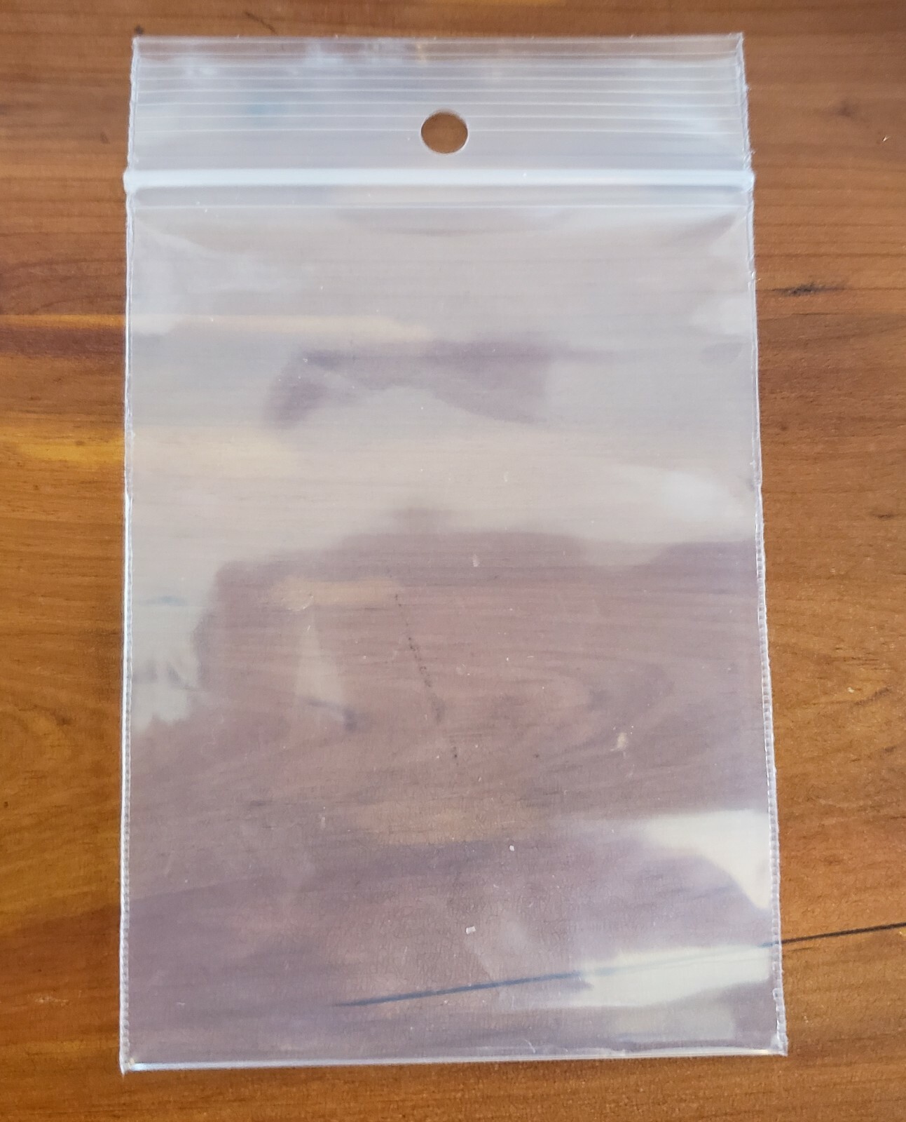 Clear 2mil Hanghole Plastic Reclosable Zip Seal Bags Hang Hole Top Lock Baggies