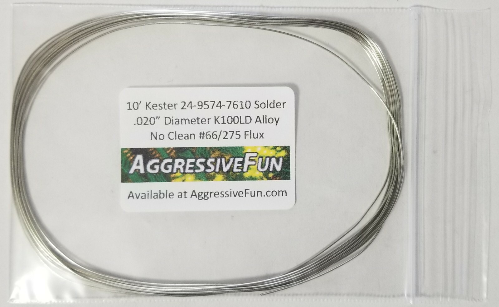 My Favorite Kester Solder 5 Types .010″(.25mm) to.025 “(.64mm) SAC305 63/37 Tin