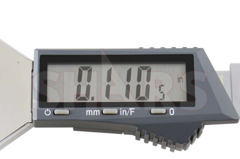 Aventor 0-4″ Electronic Digital Depth Gage .0005 IN-MM-FRACTION Tire Tread !]