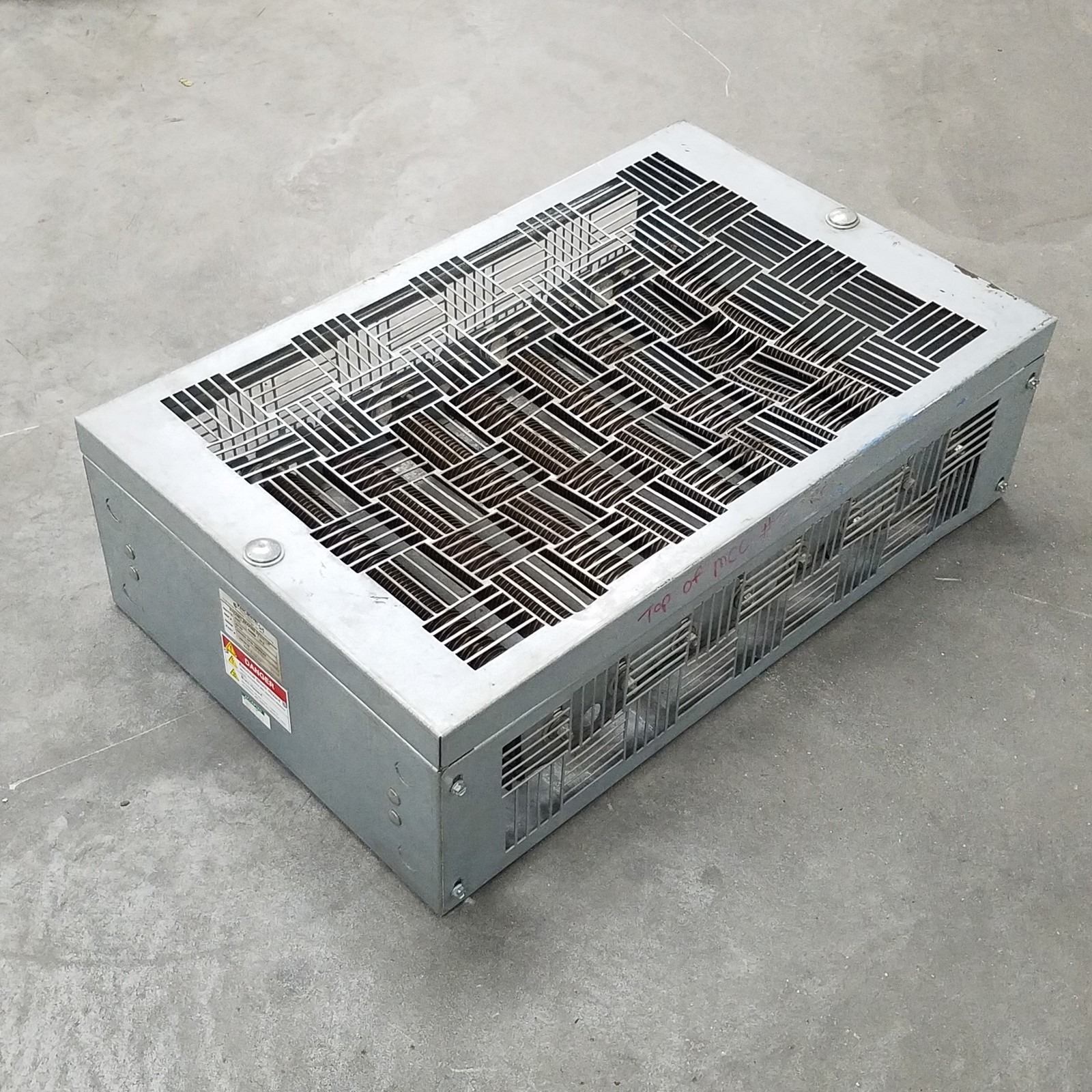 Post Glover T25R5K58, DB25D0-5K58-10900AA0, 25 OHMS, 5580 Watts Braking Resistor