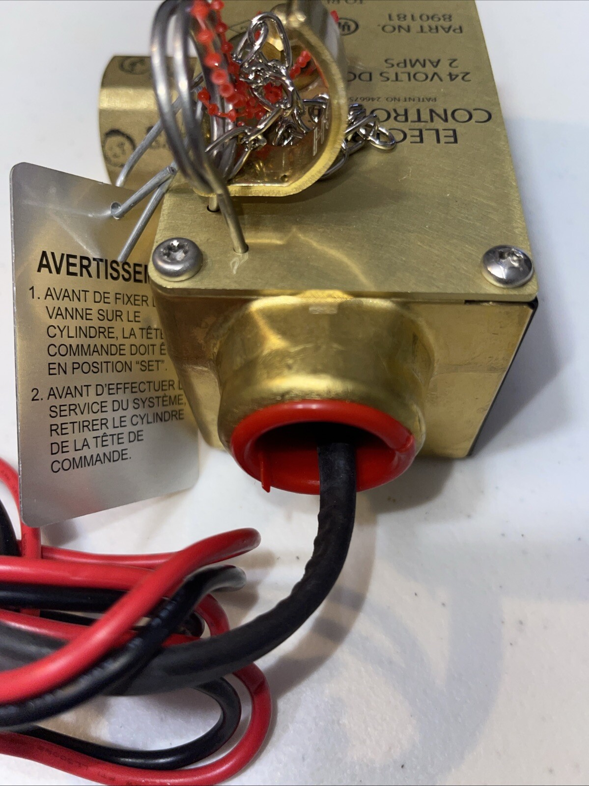 Kidde WK-890181-200 Electric Control Head, 24V, New Never Use, With Out Box ?