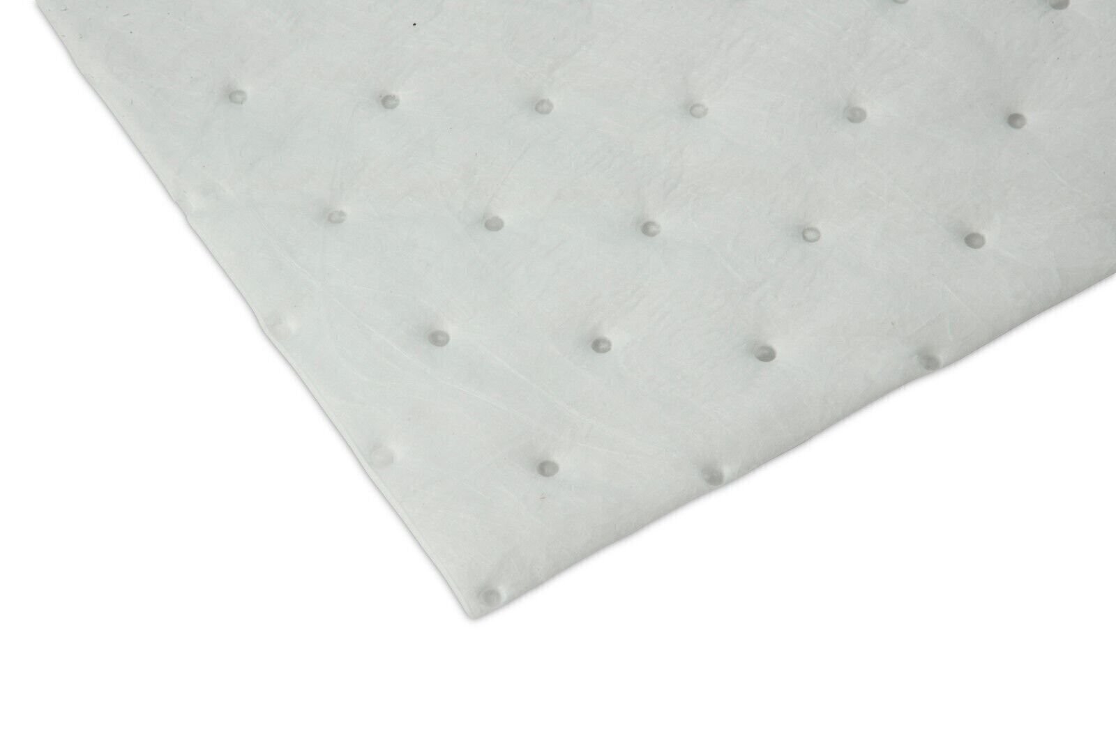 AABACO Oil Only ABSORBENT PADS Heavy Weight Sheets (100ct) 15″x17″ White