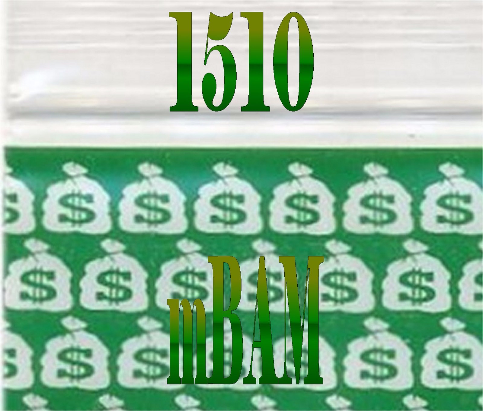 100 PACK BIG RED LIPS 1510 Apple Zip Baggies 1.5X1.0″ Mini Bags