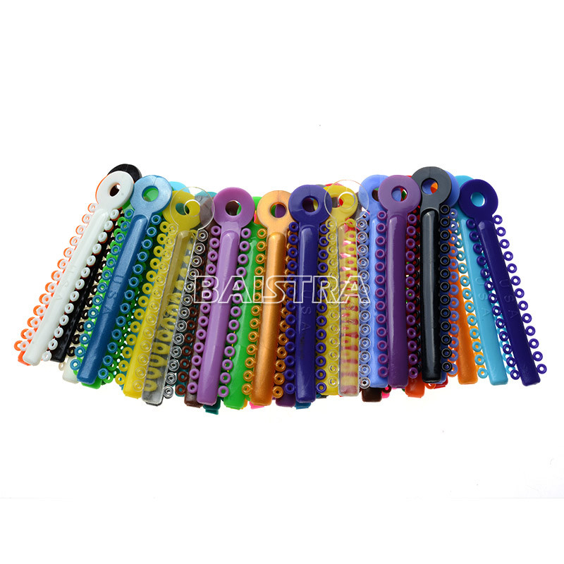 Dental Orthodontic Ligature Ties Elastic Rubber Bands 5Types Choose
