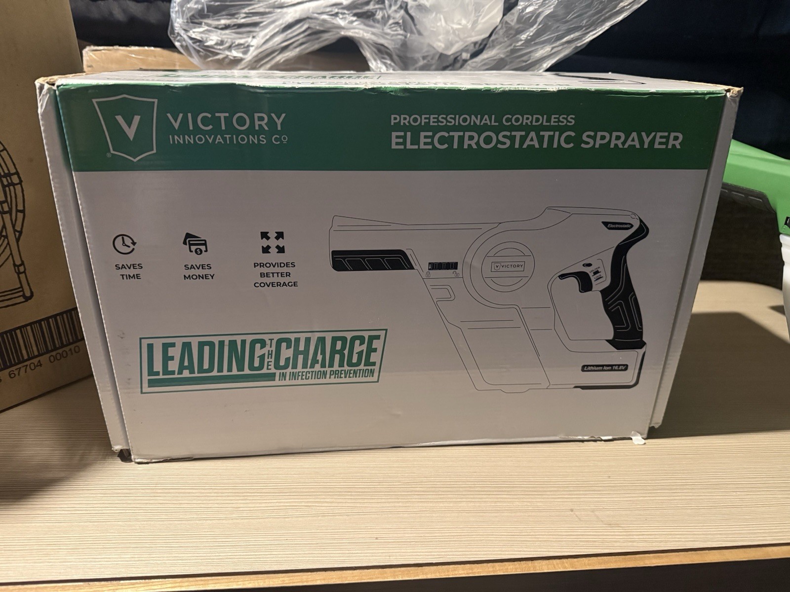 2 Victory Innovations Co VP200ESK Cordless Electrostatic Battery Sprayer
