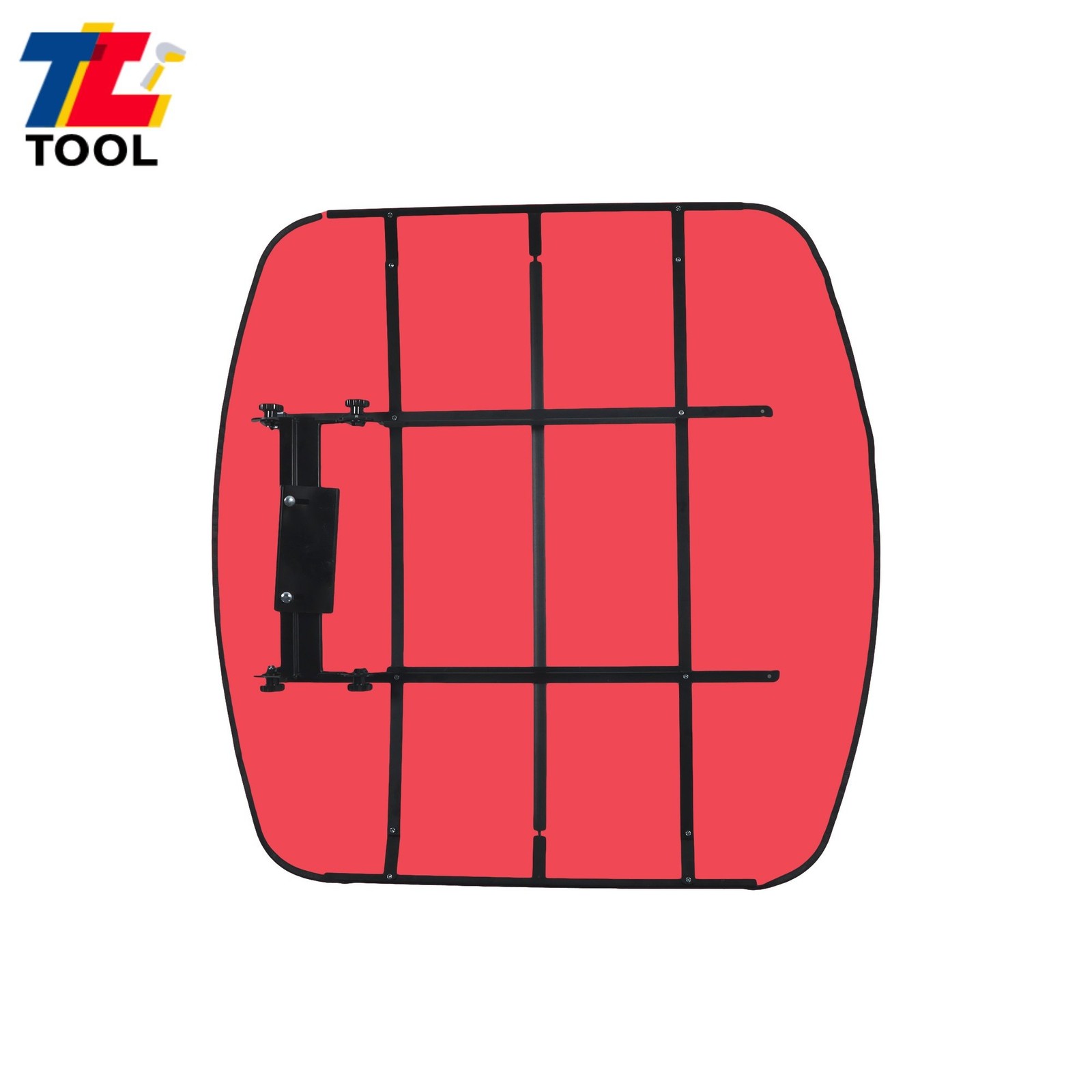 52″ X 52″ Red For Rops Canopy For Tractor and Mowers Umbrella 2″ x 2″ or 2″ x 3″