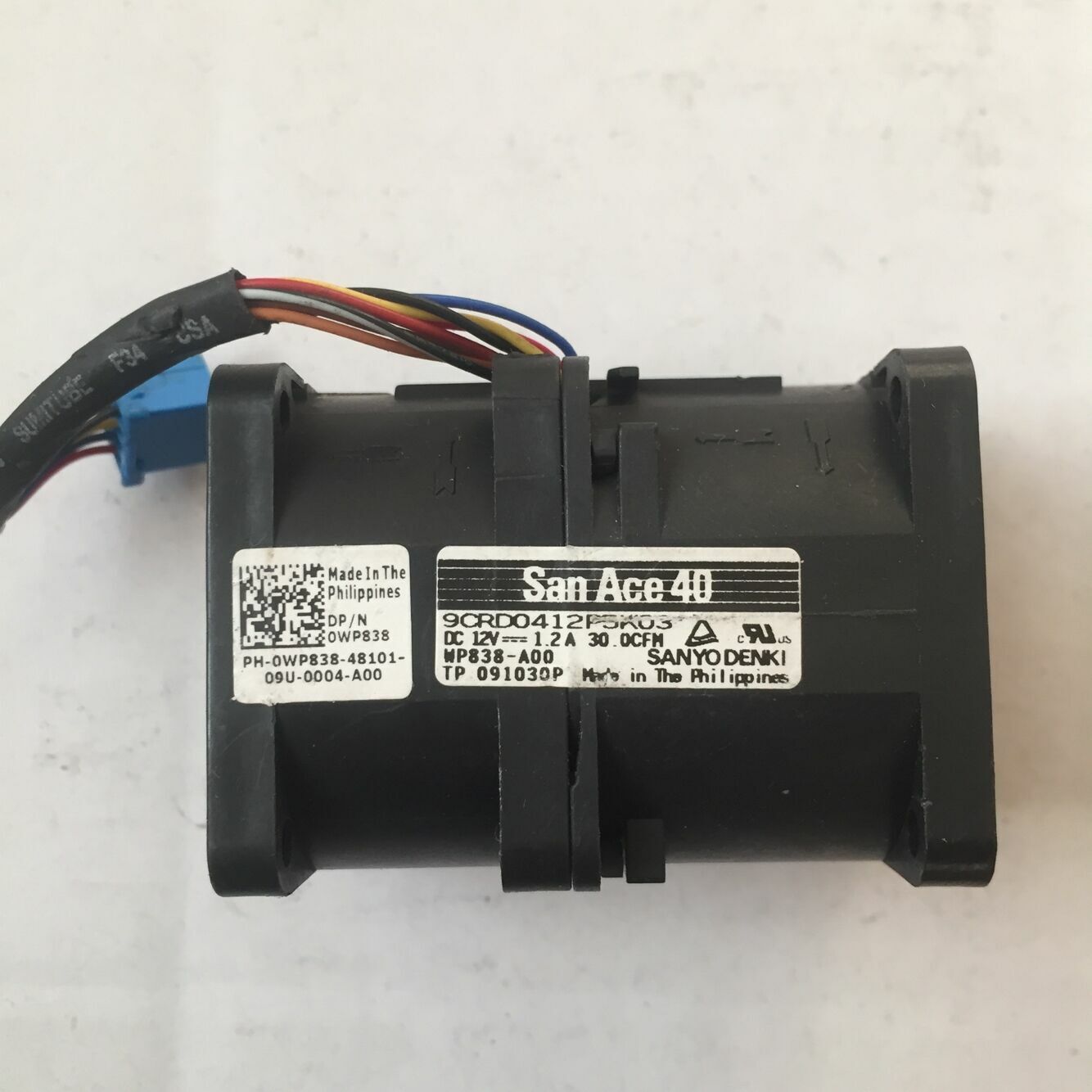 1 pc. 9CRD0412P5K03 4056 12V 1.2A High Air Volume Server Fan