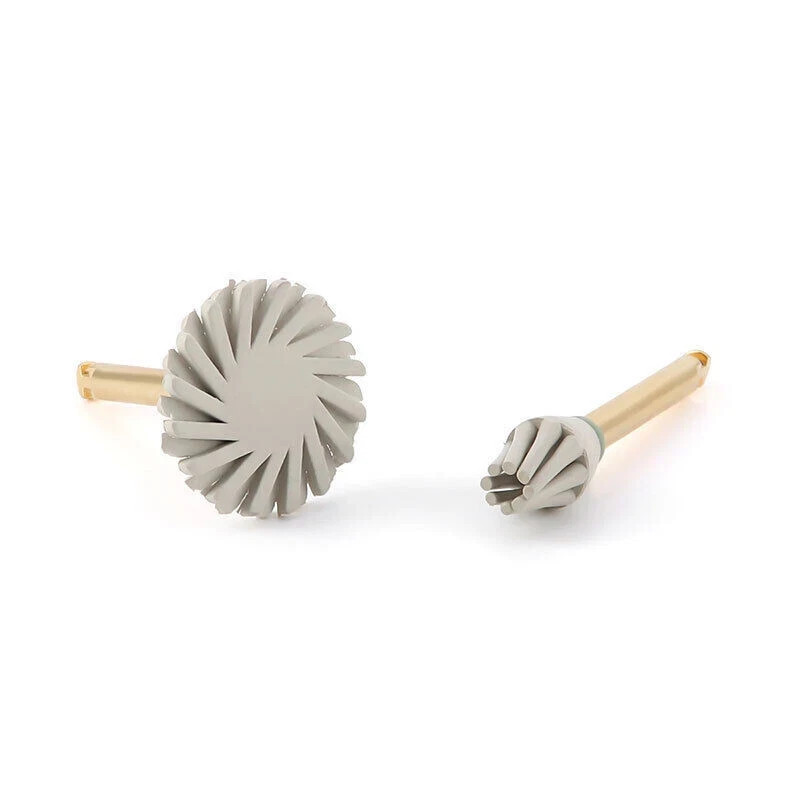 4 Pcs/Pack Dental Composite Polishing Wheel Silicone Diamond 135°C Autoclavable