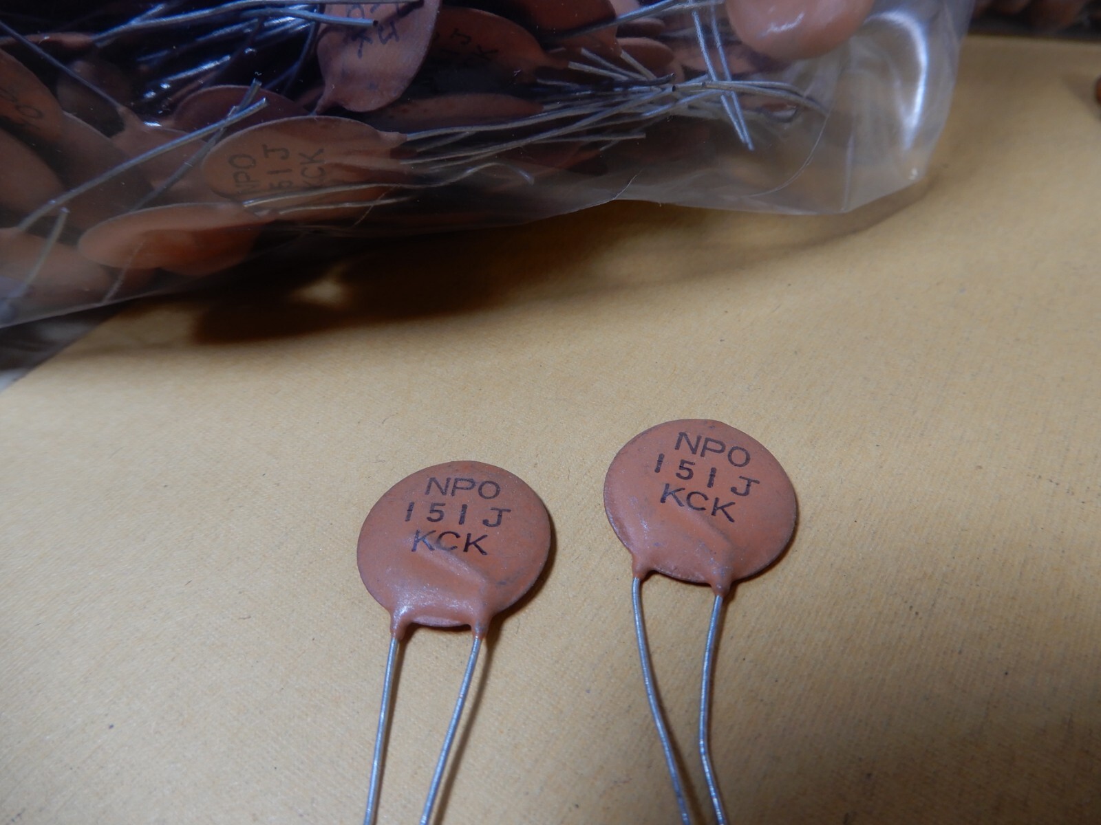 RMC Circle D KCK Ceramic Disc Capacitors Lot – 5 Values Over 3 Pounds NOS #5