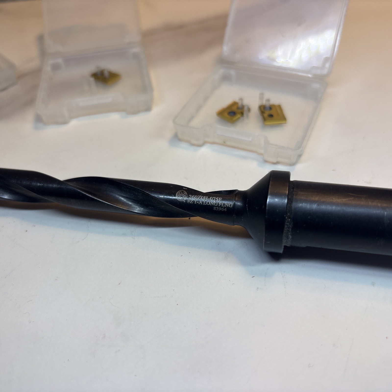 Allied Spade Drill 260Z0H-750F, 3/4” Shank , 7-1/16” Max Depth ,.437-.500” Dia.
