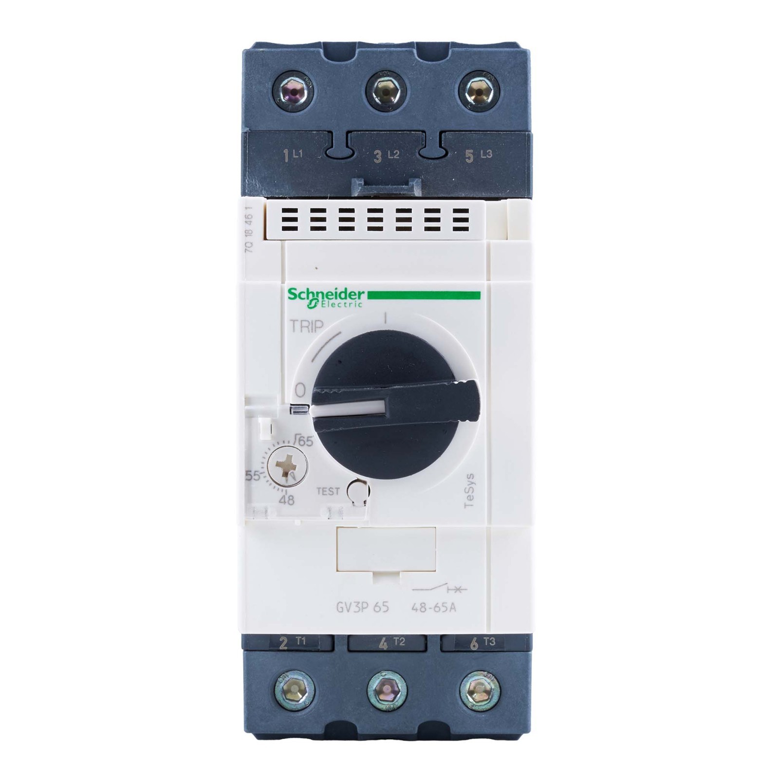 Schneider Electric GV3P65 Manual Starter Non-Reversing 3P 65A 600VAC
