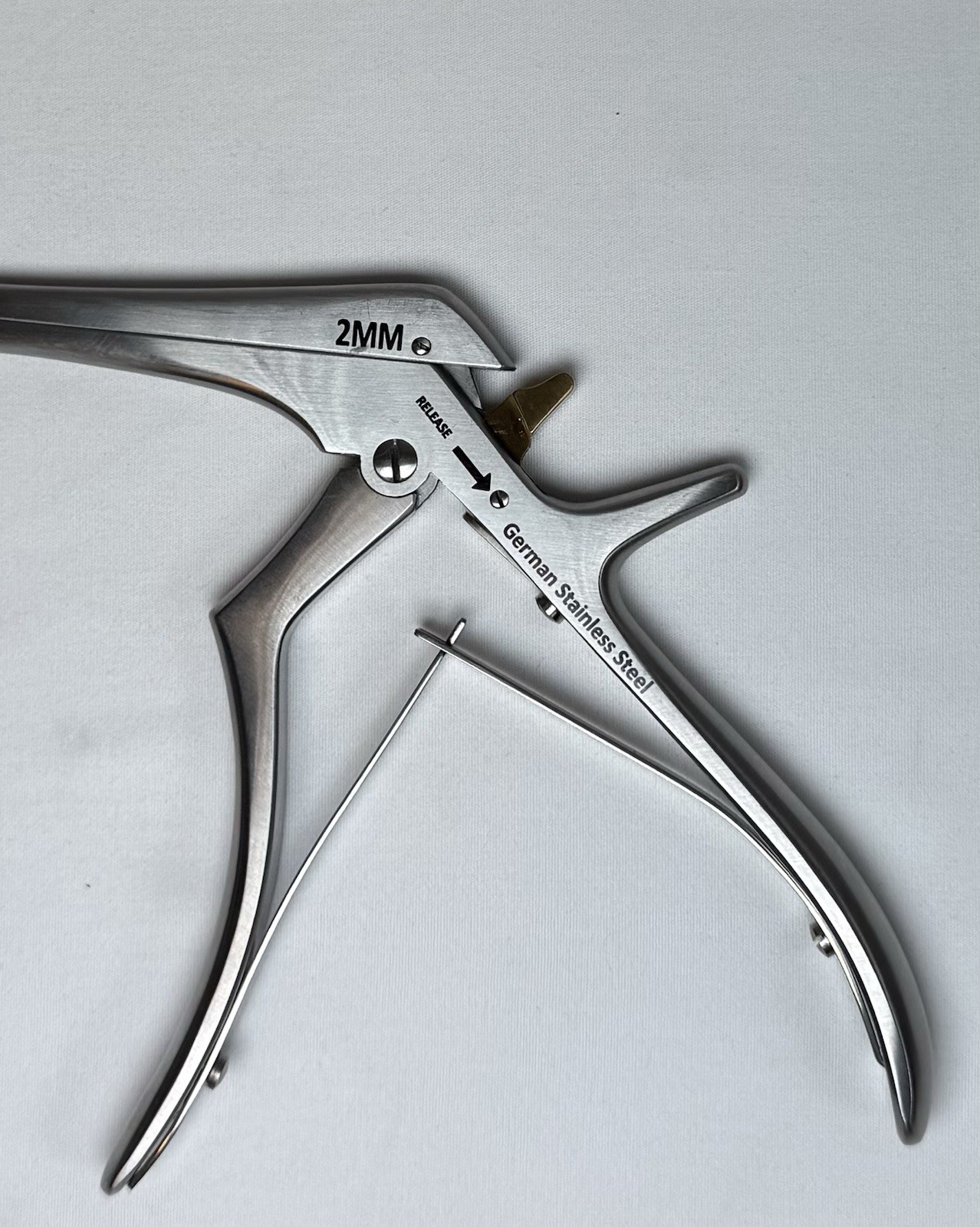 Kerrison Rongeur EZ Clean Detachable Set of 4 1mm 2mm 3mm 4mm German Stainless