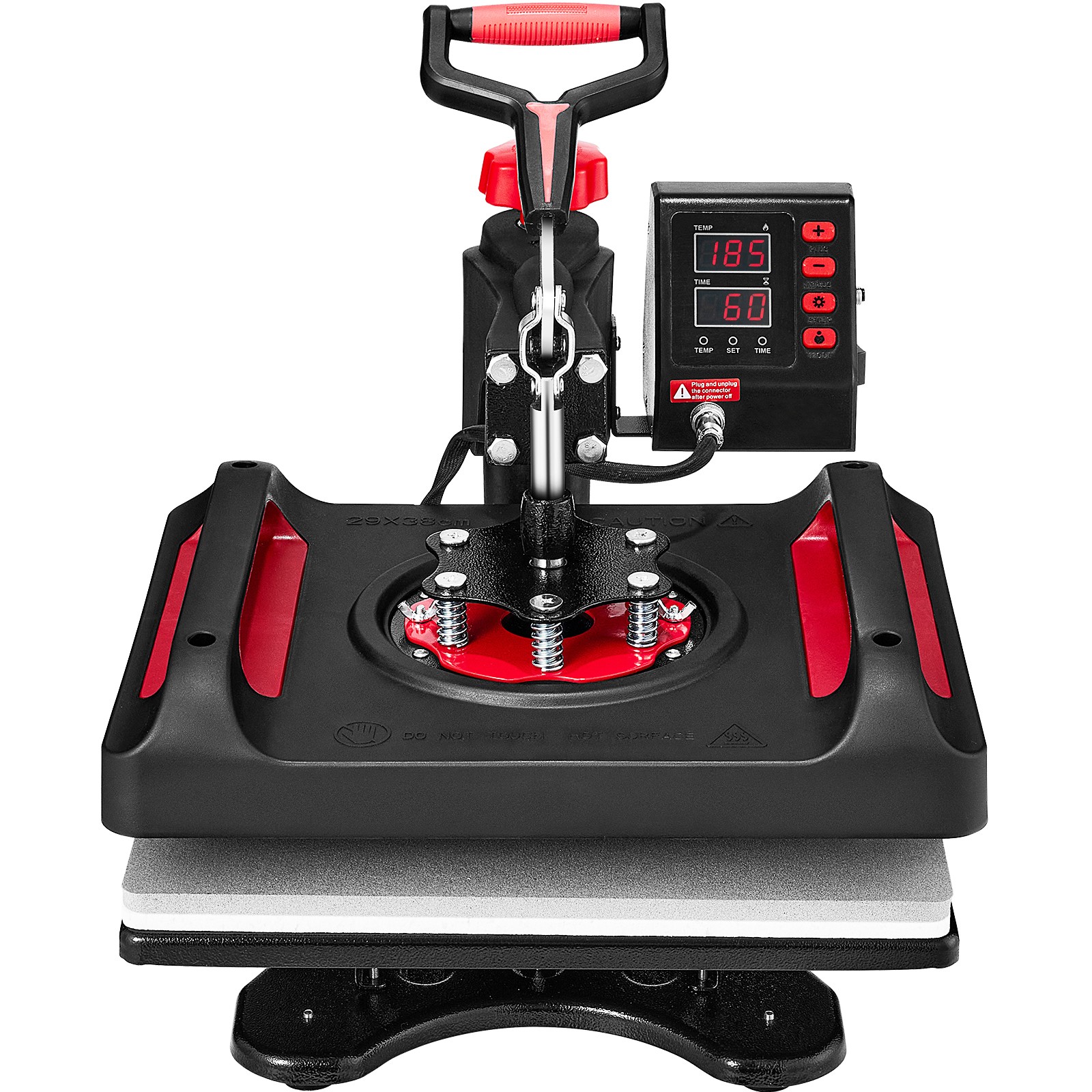 VEVOR 11 in 1 Combo Heat Press 15″x12″ Sublimation Machine T-Shirt Mug Hat Plate