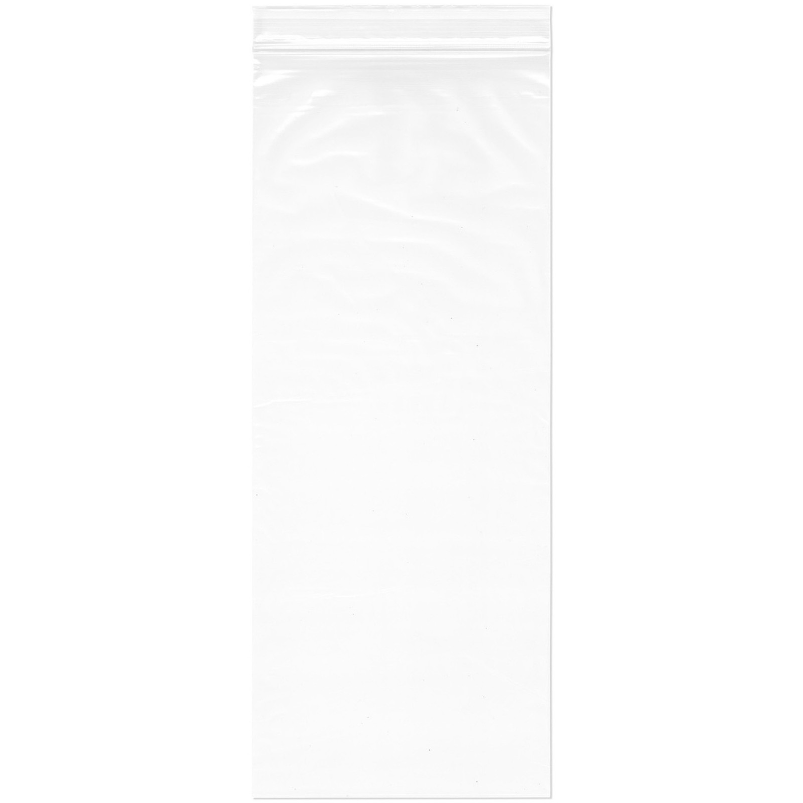 Plymor 6″ x 15″, 2 Mil Zipper Reclosable Plastic Bags