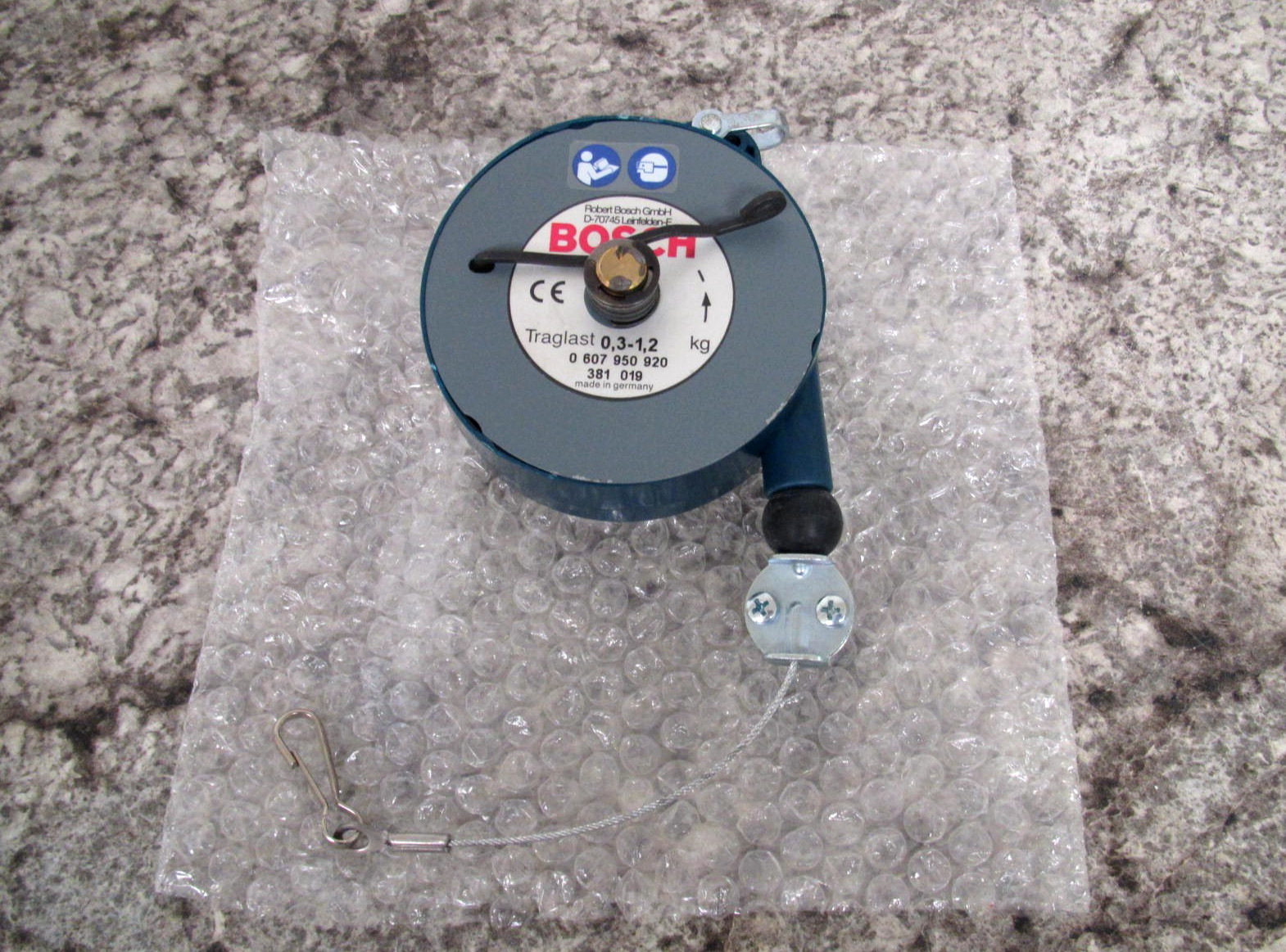 New Bosch 0 607 950 920 / 0.607.950.920 0.3-1.2 kg Cable Reel Tool Balancer