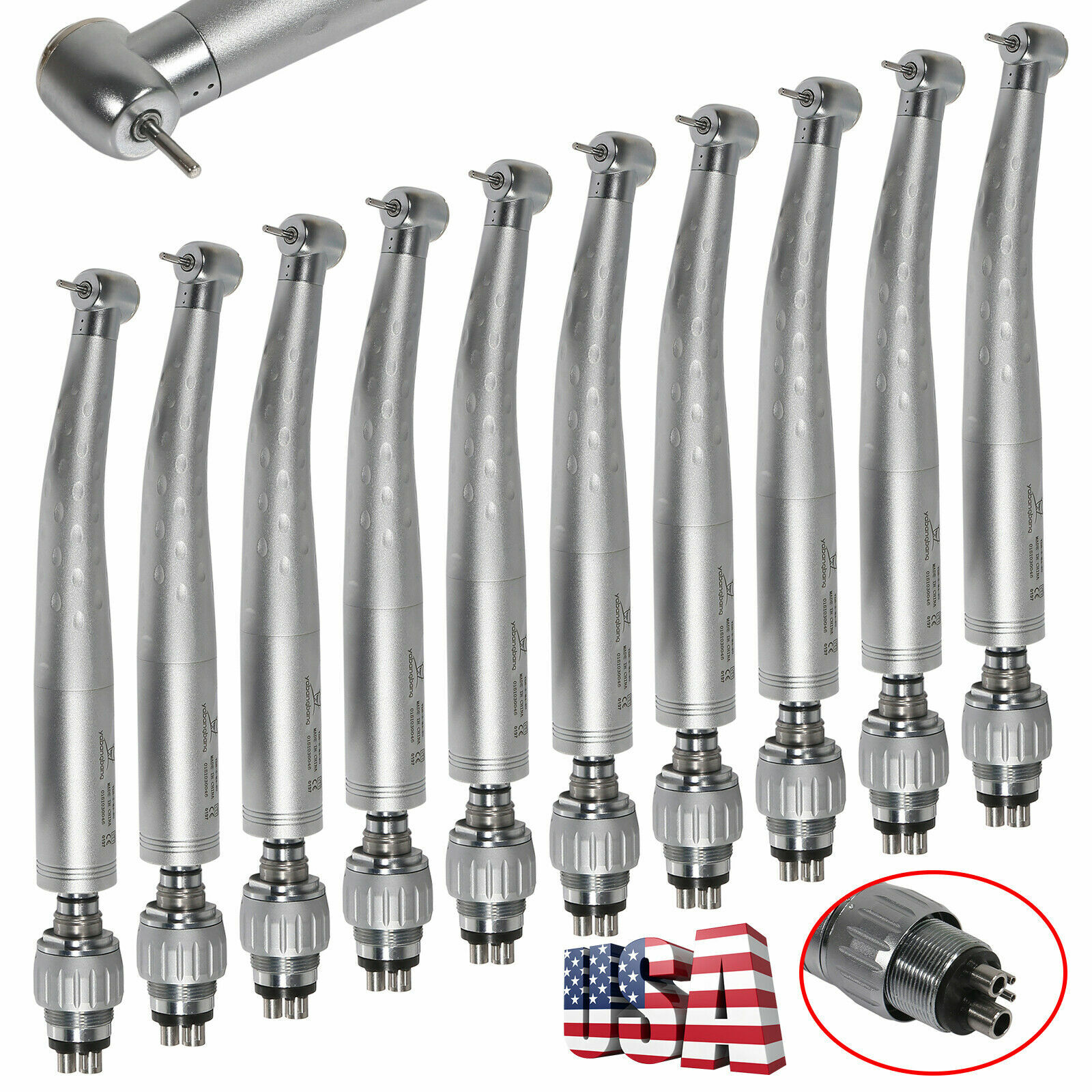 USA NSK PANA Turbina Dental 45 Degree Surgical High Speed Handpiece Push 4H WCA4