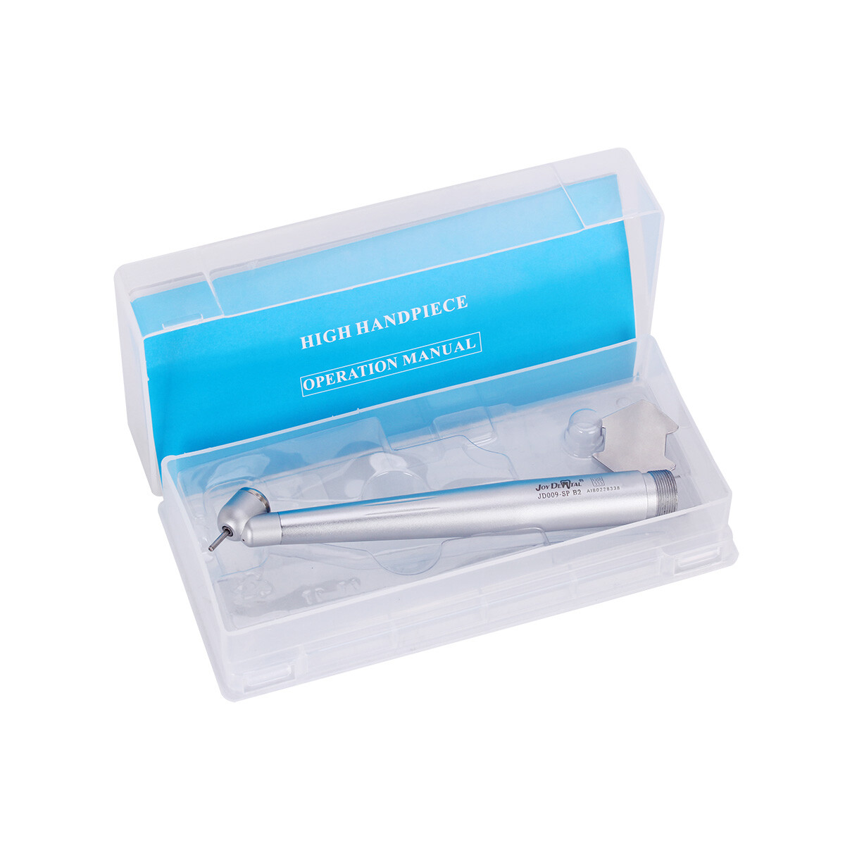 Dental 45 Degree Surgical High Speed Handpiece Led E-generator Push Button 4/2H