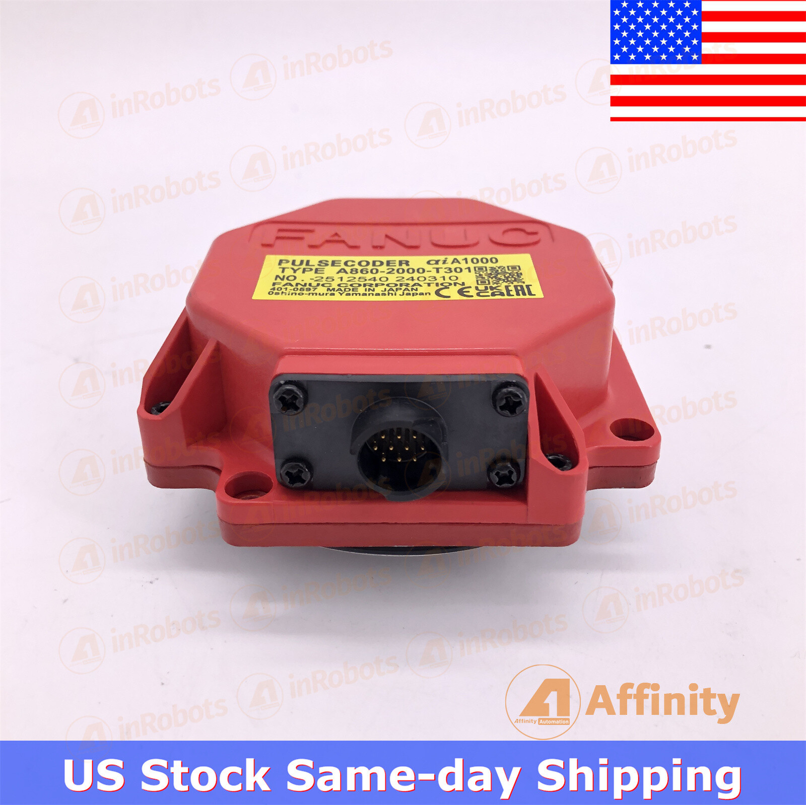 A860-2000-T301 FANUC A8602000T301 Pulse Coder Encoder ship in 24H USA!