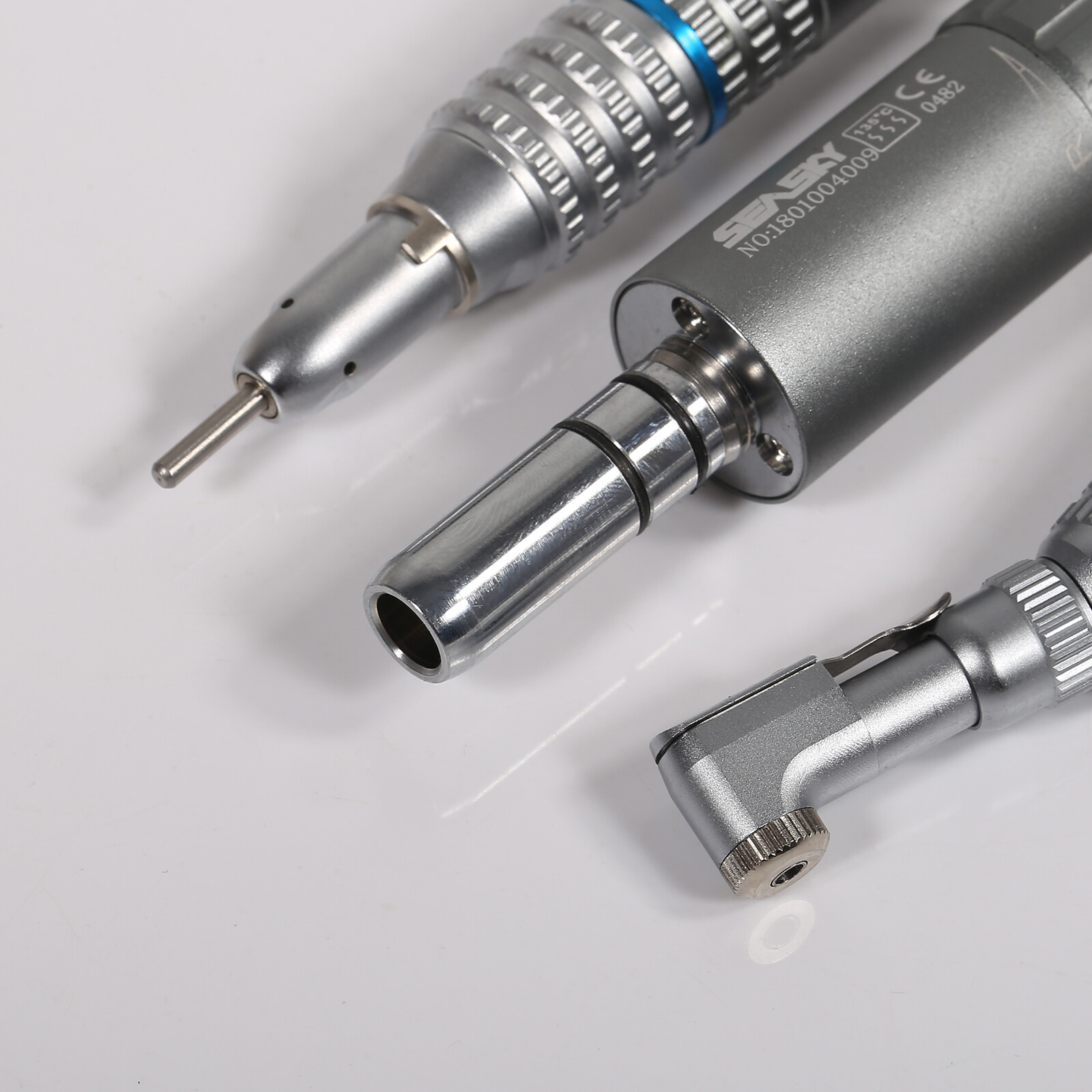 USA NSK style Dental low Speed Contra angle Straight Air motor Handpiece 2/4hole