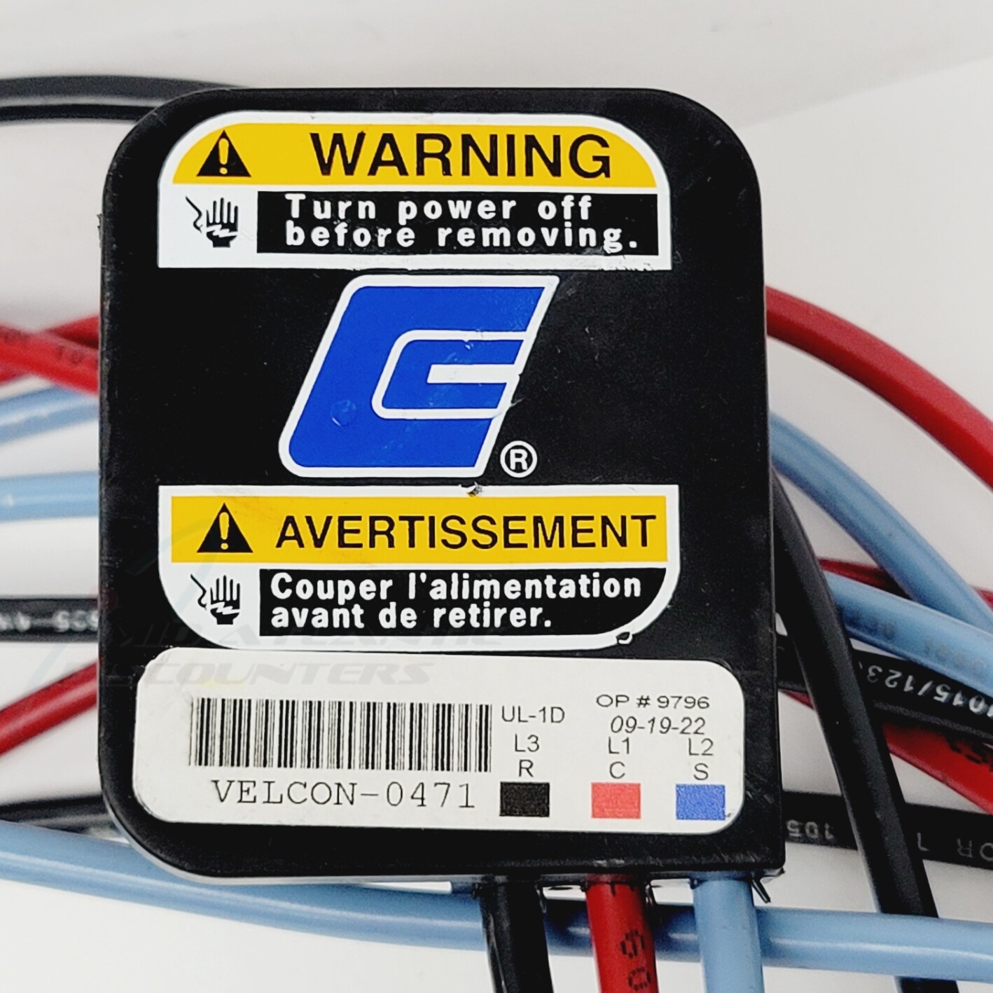 Copeland Compressor Power HVAC Wiring Harness Cable 10′ Blue Red Black 1 or 5