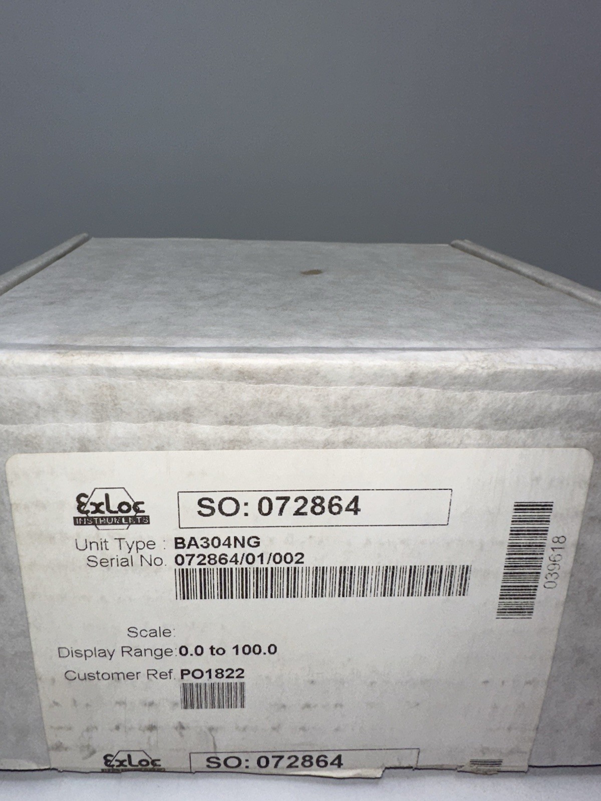 Exloc BA304NG 4–20 mA Loop Powered Indicator Display