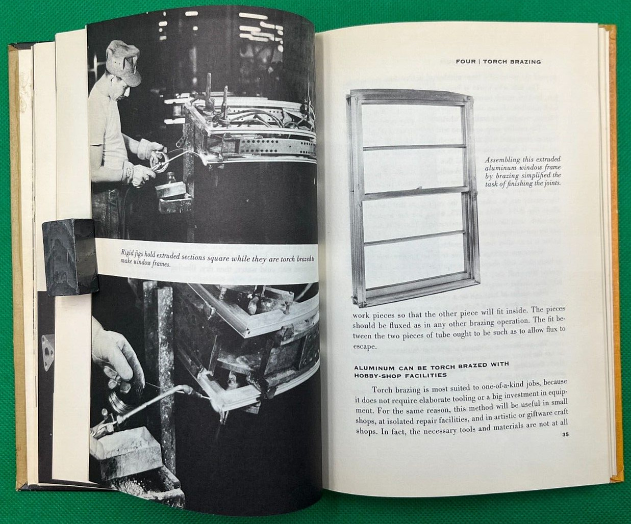 VINTAGE “BRAZING ALCOA ALUMINUM” BOOK BY ALCOA ALUMINUM EARLY 1955 EDITION