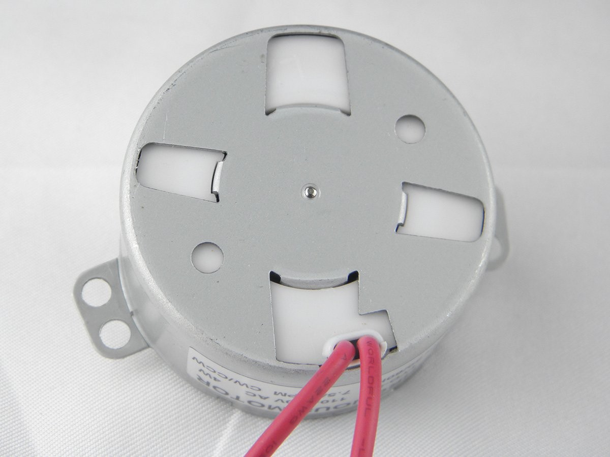 TYD50 Synchronous Synchro Gear Motor 110V AC 24RPM CW/CCW 4W 1.2Kg.cm